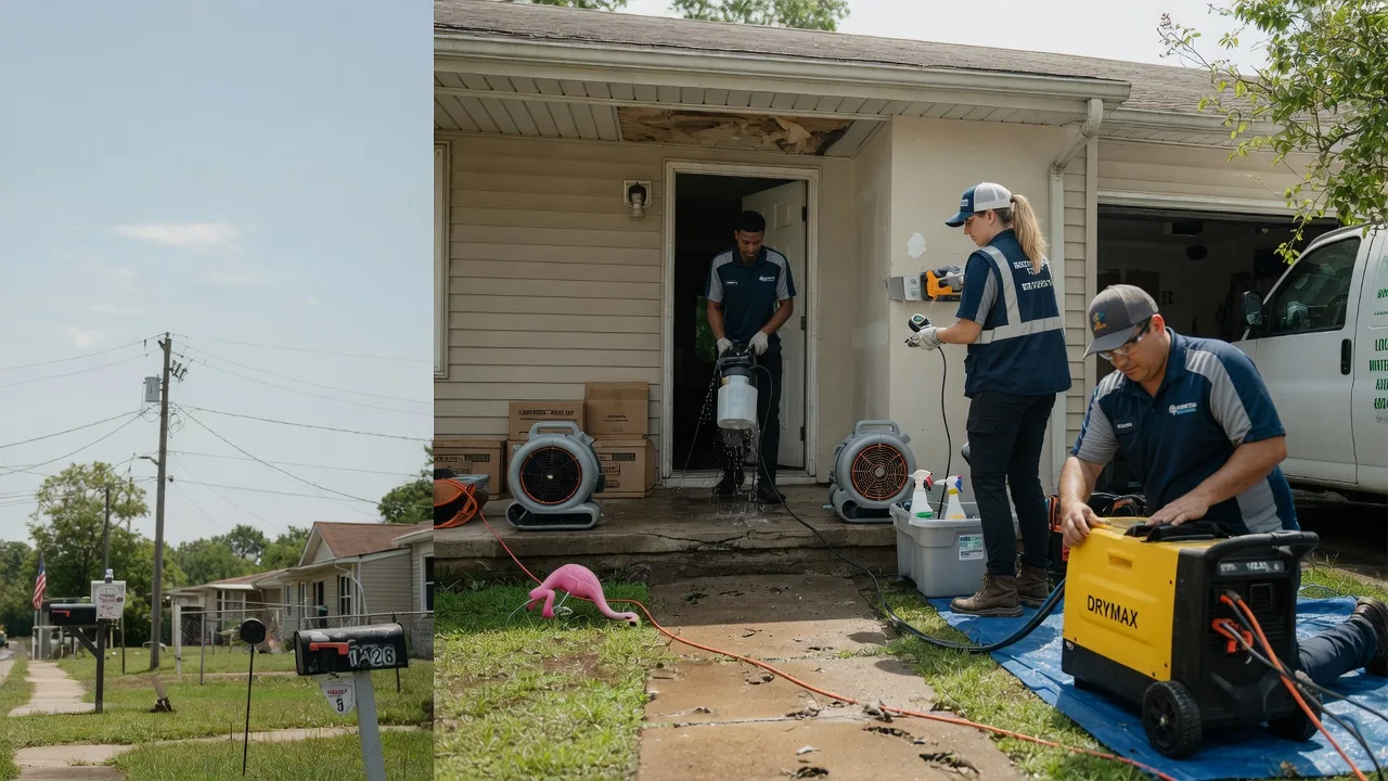 Storm Damage Water Removal in Eola, TX near me